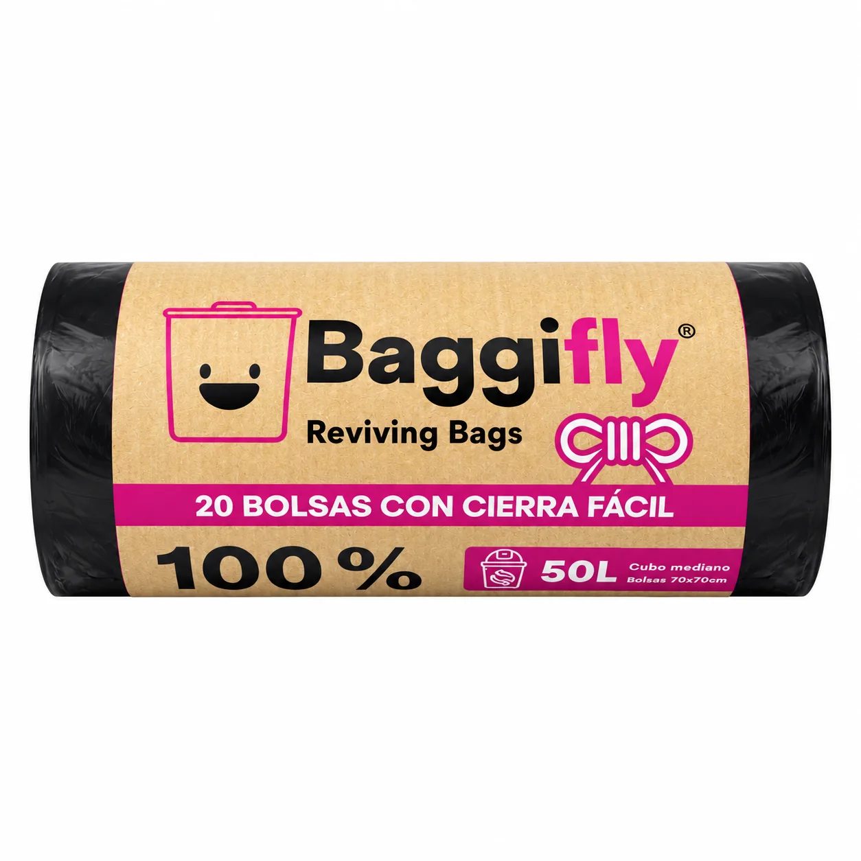 Bolsas de Basura 50L Baggifly